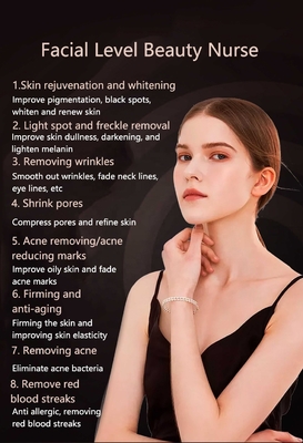 Compact Skin Led Gesichtslichttherapie zur Akneverbesserung