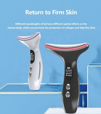 Anti-Falten- und Anti-Aging-Elektro-Halsmassager mit ABS-Edelstahlmaterial