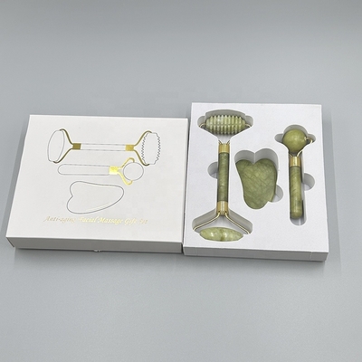 Erleben Sie das ultimative Hautpflege-Ritual mit dem Xiuyan Stone Jade Roller Gua Sha Set