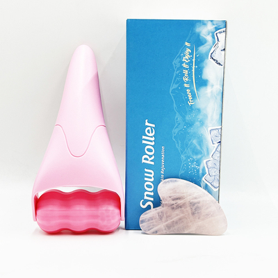Wasserdicht kühlendes Gesichtsroller Natürliche Jade-Roller Guasha-Stein-Set für Hautverjüngung
