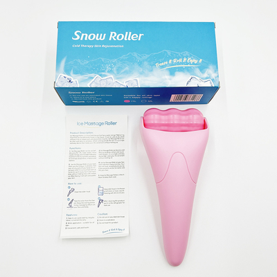 Silikone Eis Dunkle Kreise Kühlung Gesichts Eis Roller für Gesicht und Körper Kühlung Gesichts Roller