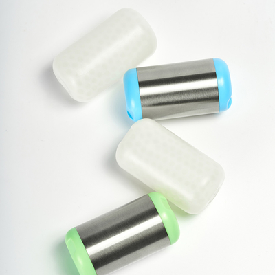 Silikone Eis Dunkle Kreise Kühlung Gesichts Eis Roller für Gesicht und Körper Kühlung Gesichts Roller