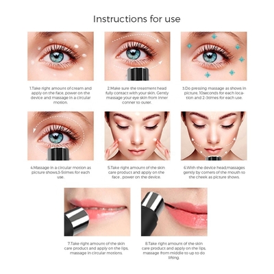 30 Mal verwendbar Lippen Schönheit Augenmassage-Stift zum Glätten Taschen und Reduzierung von Falten