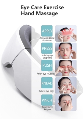Abschied nehmen von Augenmüdigkeit mit einem professionellen elektrischen Massager und Wärmekompression