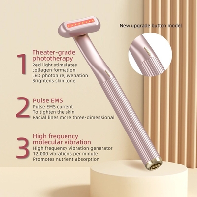46G Mini Eye Beauty Device EMS Intelligenter Augenmassager Stift für Augenpflege und Gesichtsschönheit