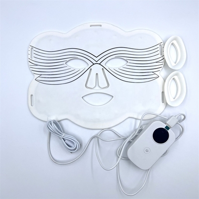 Zielgebiet Nase angepasste Formen Silikon LED Gesichtsmaske zum Aufhellen und mehr