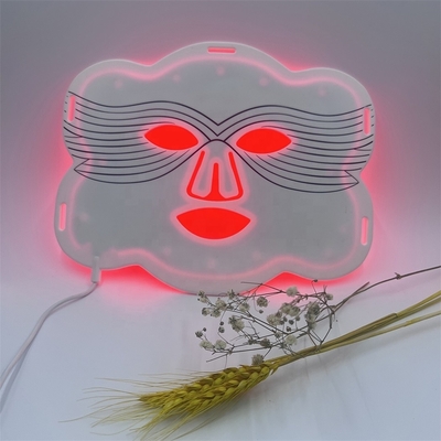 Zielgebiet Nase angepasste Formen Silikon LED Gesichtsmaske zum Aufhellen und mehr