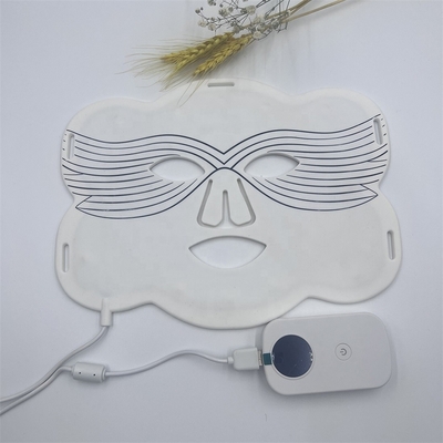 Zielgebiet Nase angepasste Formen Silikon LED Gesichtsmaske zum Aufhellen und mehr