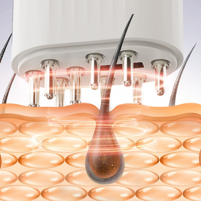 Mikrokurentbehandlung Rotlichttherapie Wachstumskamm Kopfhaut Massager Bürste zum Haarwachstum