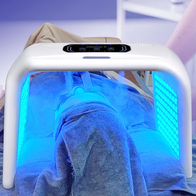 45W STANDING LED Gesichtsmaske Lichttherapie für Akne Faltenentfernung 7 Farben Rotlicht