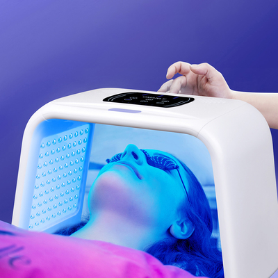 LED Gesichtsmaske Lichttherapie-Stick Rotlicht-Behandlung für Gesicht 7 in 1 Gesichtsbehandlung