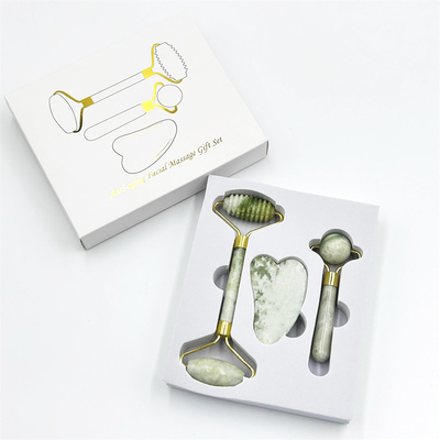 Xiuyan Stein Handgriff Großer Körper Gua Sha Jade Roller Gua Sha für Schmerzen Muskeln Massager