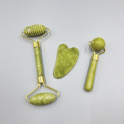 19*16*5cm Handheld Mini Jade Roller Private Label Gesichtslifting Gua Sha Set Box Tools 2023