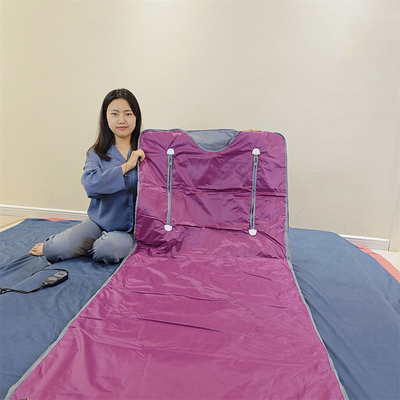 Entgiftungs- und Infrarotsauna 180x160cm Wiederverwendbare Klappsauna-Decke mit Heizfunktion