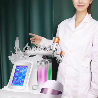 Portable Oxygene Jet Gesichtsmaschine Aqua Jet Peeling und Dermabrasion für jugendliche Haut