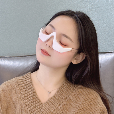 NO Wasserdichtes Augenmassager 2 in 1 Gerät mit Rotlichttherapie und Mikrokorrent-EMS