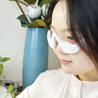 NO Wasserdichtes Augenmassager 2 in 1 Gerät mit Rotlichttherapie und Mikrokorrent-EMS