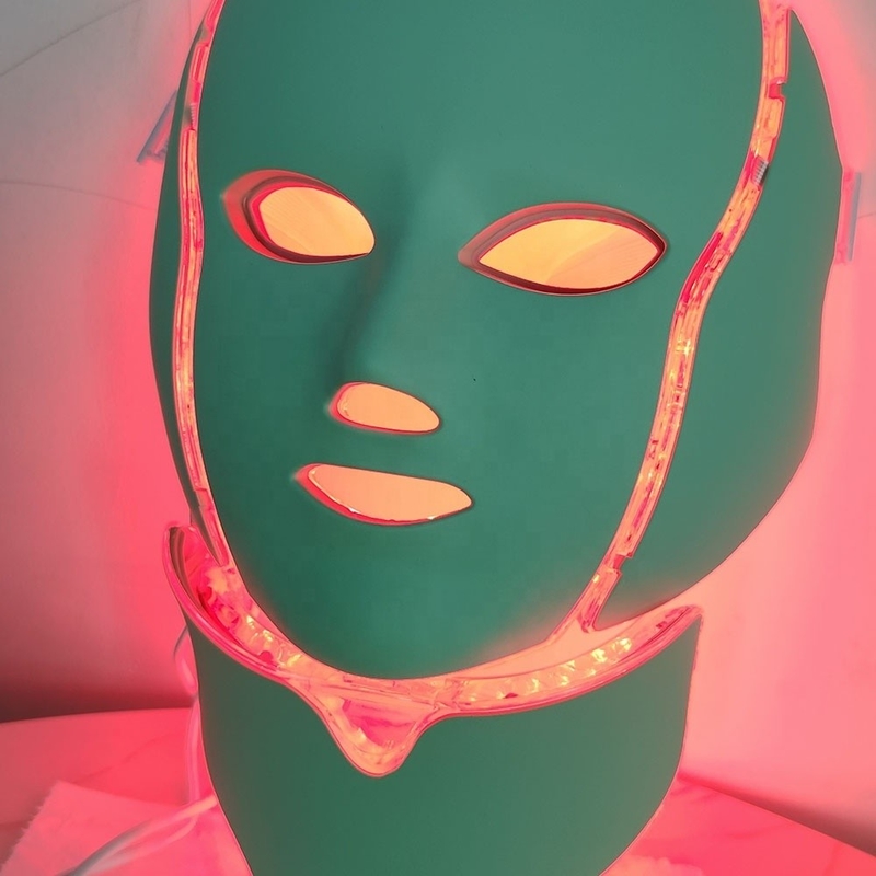 Kunststoffmasken 7 Farben LED-Lichttherapie zur Hautverengung und Faltenreduzierung