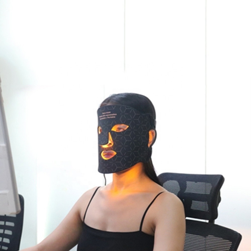 Led Gesichtsmasken Komfort für Hautpflege und Maskentherapie Licht Rot Ausgangsleistung 5V DC 3000MA