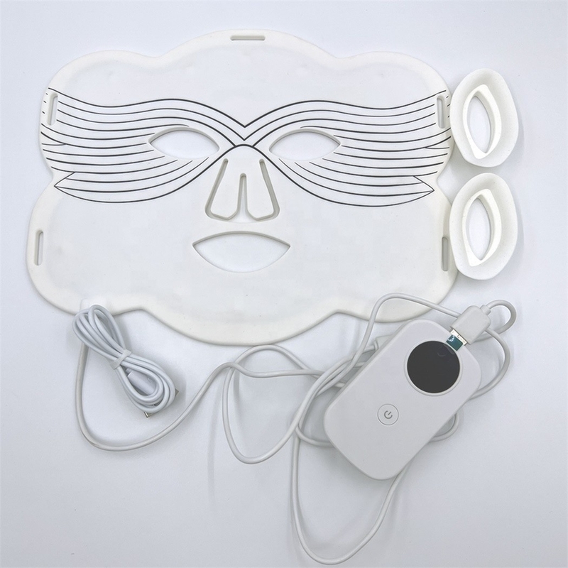 Silikon-LED-Gesichtsmaske zur Befestigung von individuellen Formen und Produktgewicht 0,5 kg
